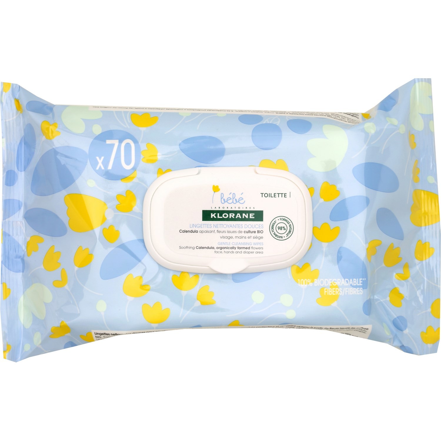 Klorane Lingettes Nettoyantes Au Calendula Lunea Cosmetics